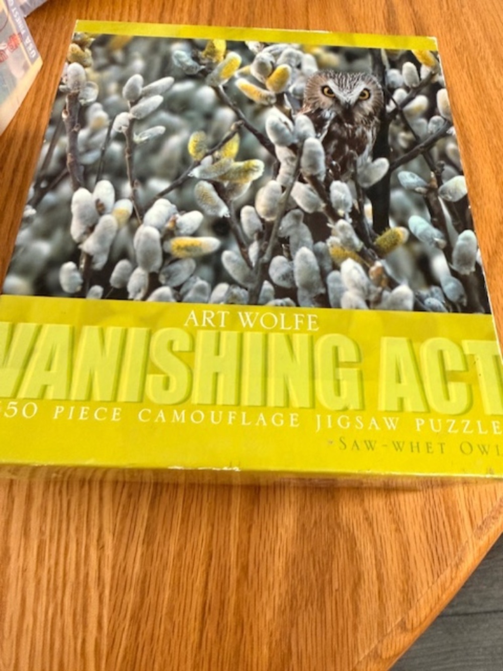 Vanishing Owl 550 piece puzzle